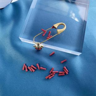 安全别针套定位珠diy孕妇宝宝别针头针尖套子 防弹开塞子饰品配件