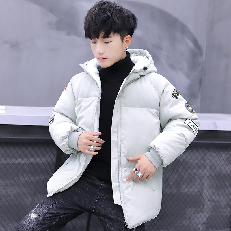 男士外套冬季2018潮流新款男装青年棉衣韩版修身短款棉服加厚棉袄|msdalam kategori Pakaian Lelaki, kapas - dari Buy2taobao.com untuk memberikan perkhidmatan ejen Taobao profesional membeli