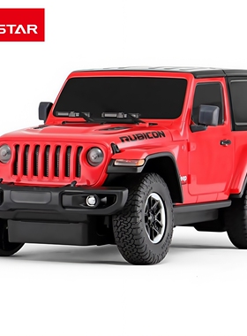 rastar星辉遥控车模吉普牧马人越野车玩具节日礼物收藏摆件1:24