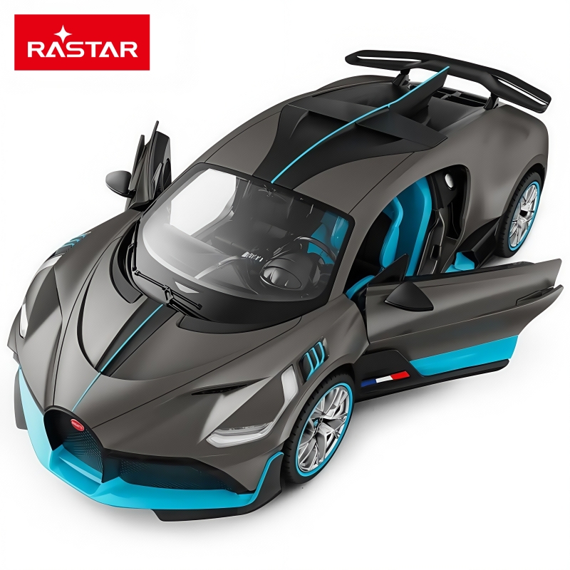 rastar星辉遥控车模布加迪DIVO跑车APP蓝牙USB充电玩具礼物1:14