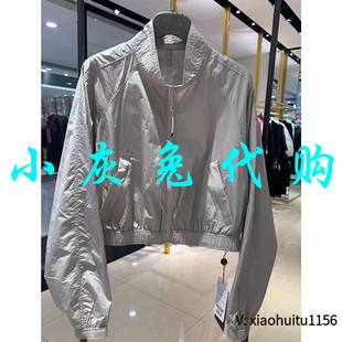 代购 1034041 24秋款 拉链短外套5400492 001 薄款 小灰兔专柜正品
