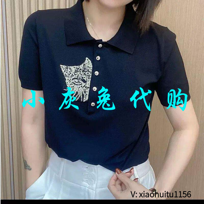 小灰兔正品代购针织短袖