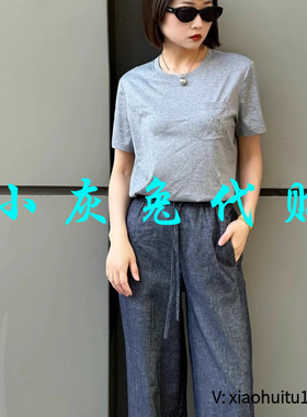 小灰兔专柜正品代购2025夏季新款圆领短袖T恤衫530061-1028731