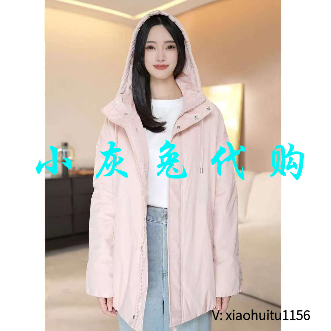 小灰兔专柜正品代购2026秋冬新款连帽棉服外套女140052-1038765