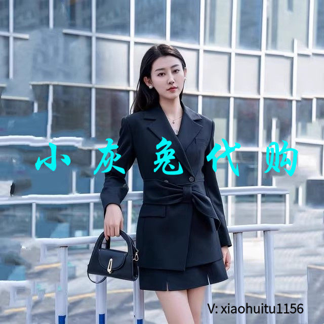 小灰兔专柜正品代购2026秋冬新款腰带西装5400722-335611-001