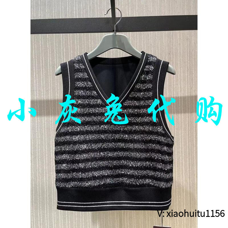 小灰兔正品代购V领针织背心