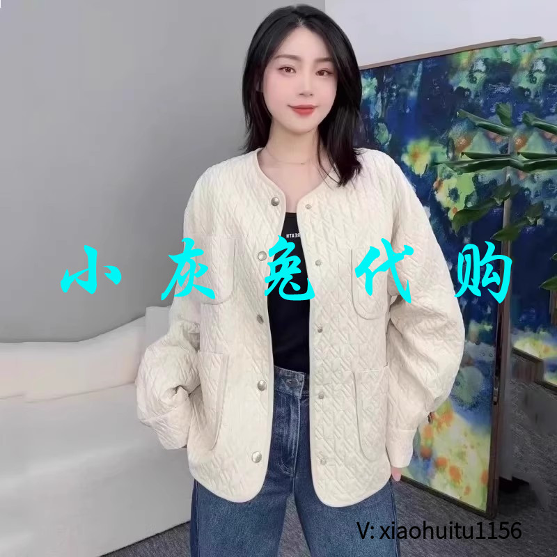 小灰兔专柜正品代购2025秋冬圆领棉服短外套1400767-4K16033-001