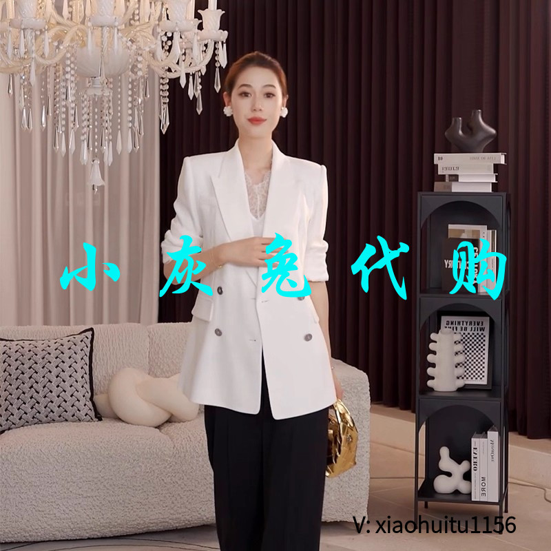 小灰兔专柜正品代购2026秋装新款休闲西装女1400616-4218611-001