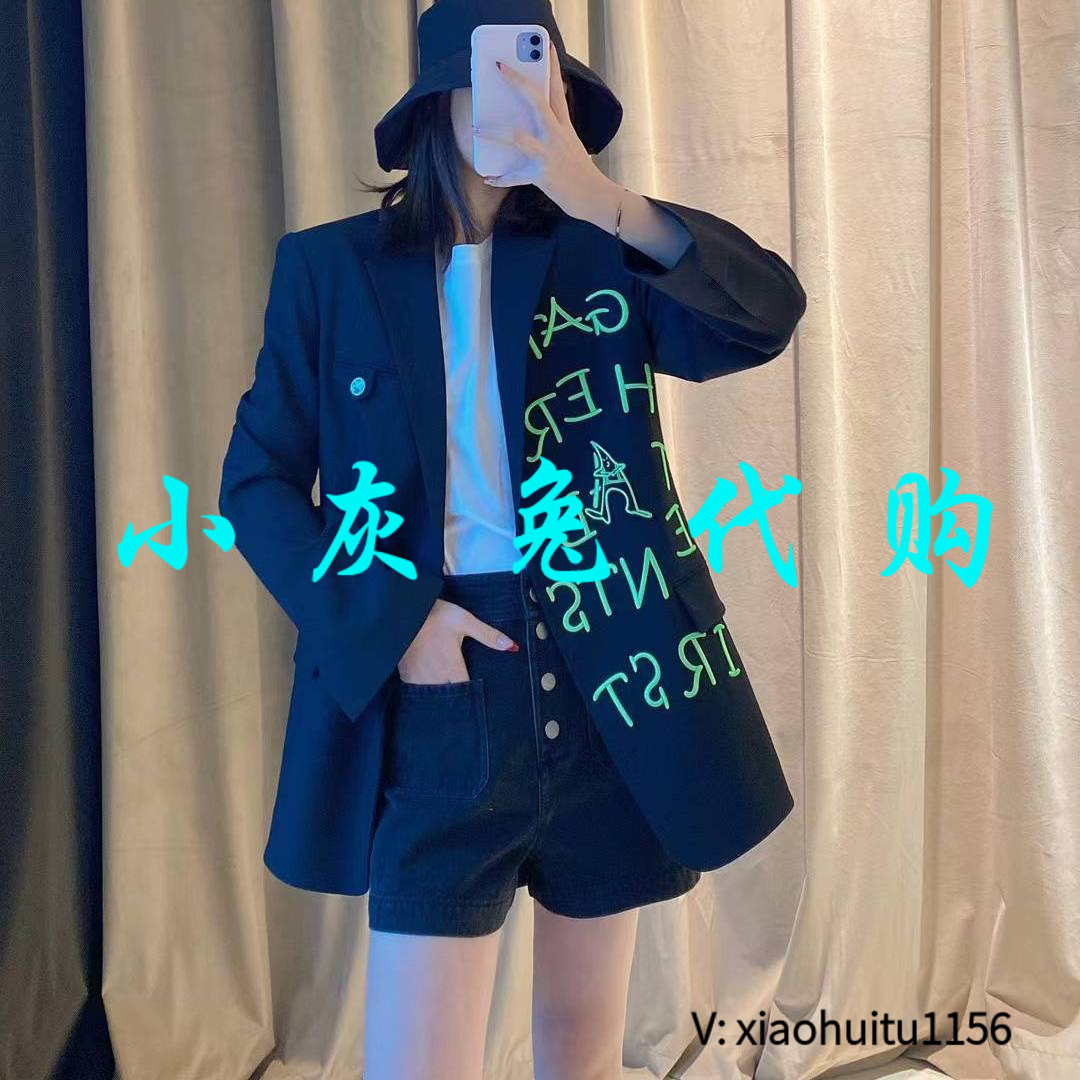 4折特卖 小灰兔专柜正品代购宽松休闲西装5400604-42225AA-001