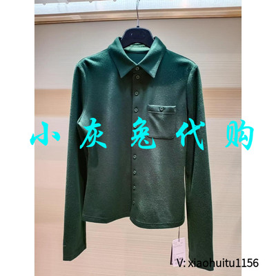 小灰兔正品代购羊毛衬衫长袖