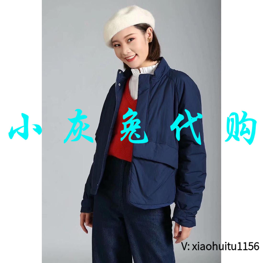 4折特卖小灰兔代购新雪丽棉服