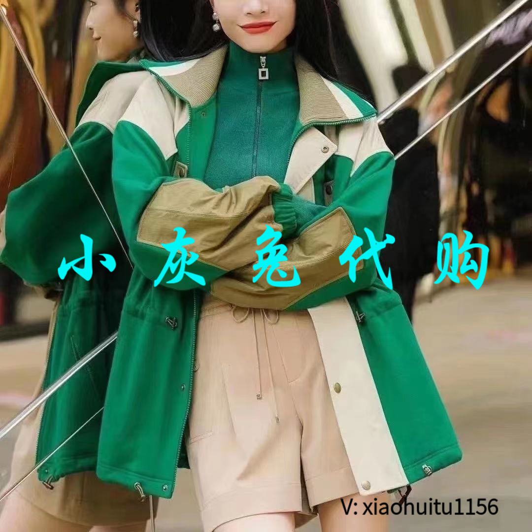 小灰兔代购休闲风衣外套女