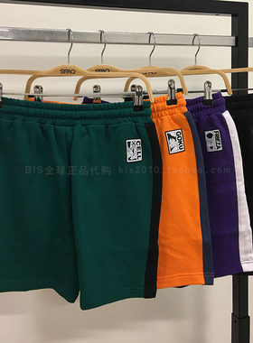 现货韩国采购七龙珠SPAO联名松紧腰运动休闲夏季韩版短裤男女同款