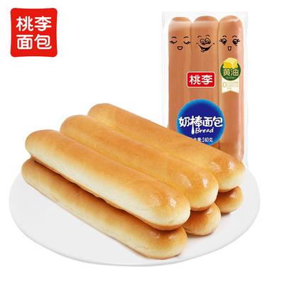 桃李奶棒面包早餐速食品手撕面包整箱早饭零食糕点下午茶
