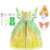 Dress + Wings + Accessories Set + Ear Wig