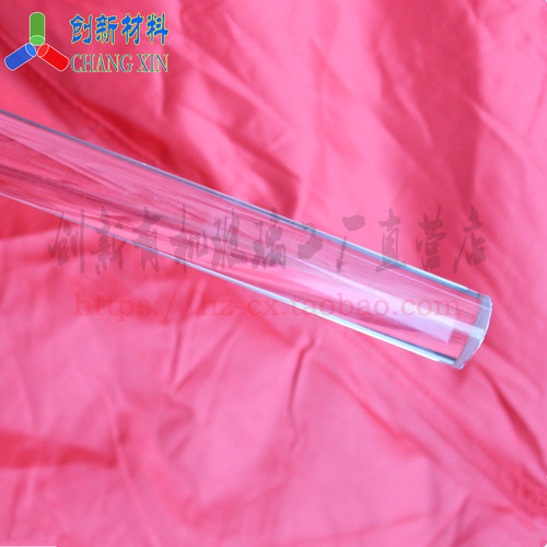 直径12mm高透明亚克力有机玻璃导光圆柱体棒模型棒进口料切割加工