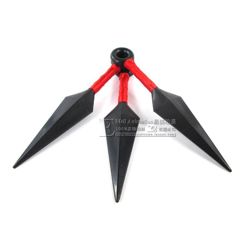 火影忍者鸣人博人佐助樱鼬卡卡西迪达拉cosplay塑料苦无 3个/套