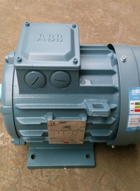 原装新品abb电机三相变频电动机M2BAX编码器3KW4制动电机纯铜380V