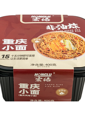 宏绿重庆小面400g速食泡面