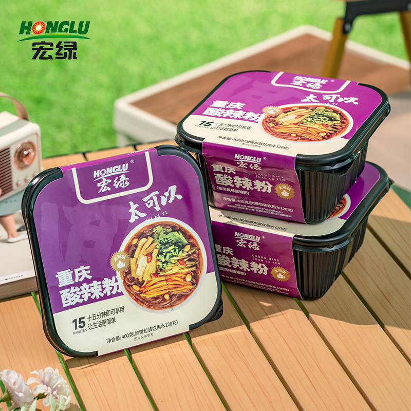 宏绿重庆酸辣粉400g方便速食