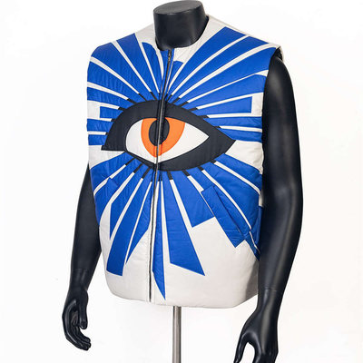 HOUSE OF ERRORS真理之眼美式潮牌冬季休闲保暖夹棉马甲外套男女