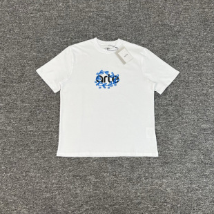 男女宽松潮流圆领T恤夏季 STUDIO刺绣短袖 百搭高街潮 潮牌ARTE 美式