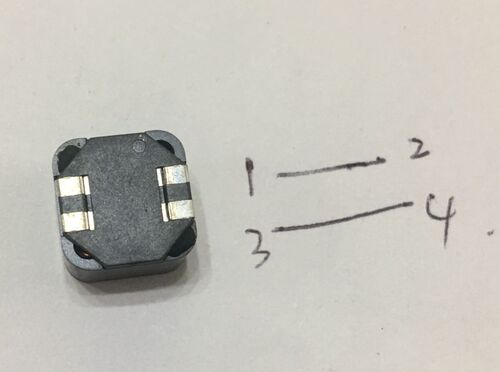 贴片共模线圈电感470 2X47UH 5A 12*12*10 SMTDRRI129P-470M-4P