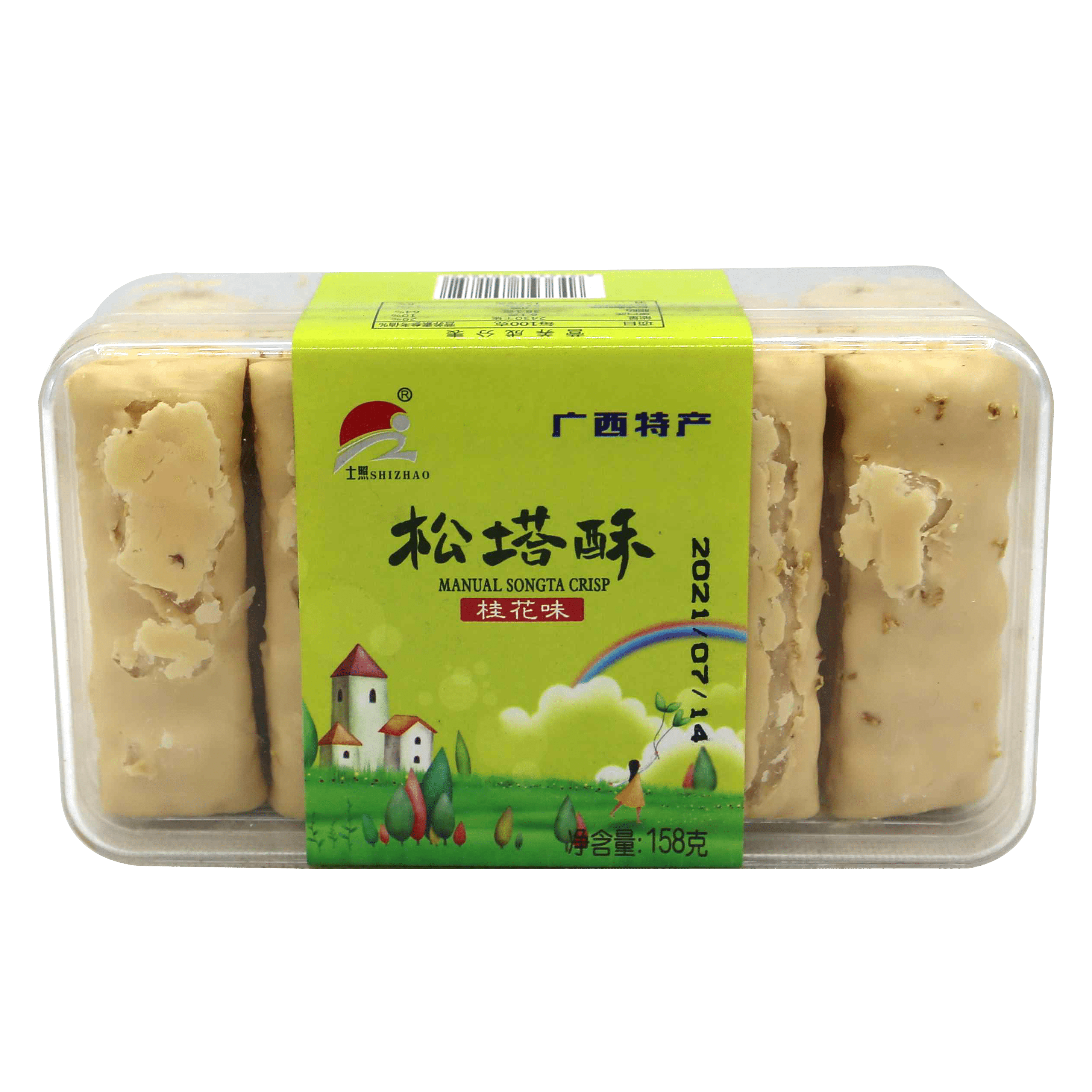 士照松塔酥桂花味158g