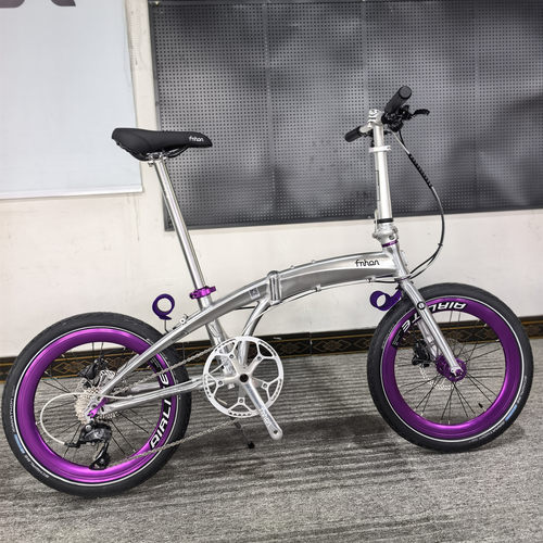 fnhon懒驴单车风行新款DG2018海豚TORNADO铝合金高刚性折叠车油刹