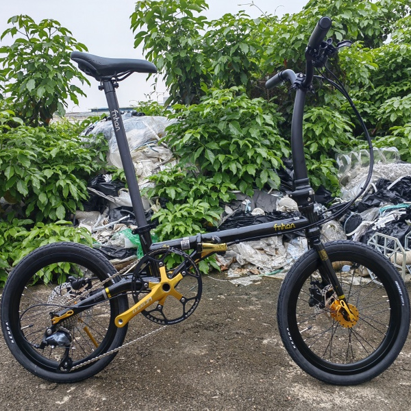 fnhon风行碟刹FGD1618 gust 349轮折叠车蚂蚁腿铬钼钢v刹FGD1611