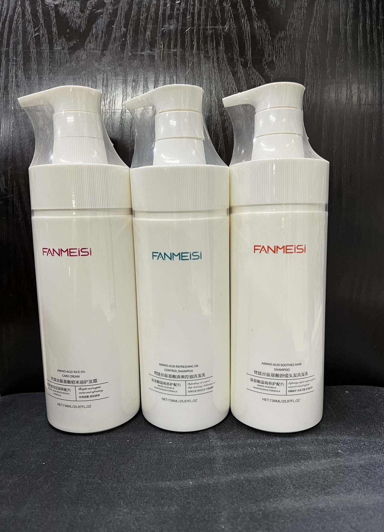 梵媄丝氨基酸清爽蓬松洗发乳氨基酸舒缓头发洗发乳738ml