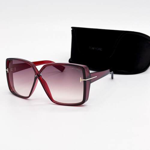 TOMFORD汤姆福特太阳眼镜墨镜YVONNE TF1117 66G红色女FT1117