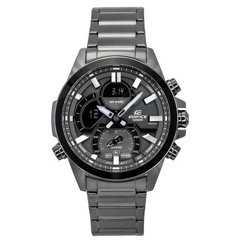 CASIO卡西欧EDIFICE蓝牙闹钟Timer ECB 30DC 1B 100M男士手表
