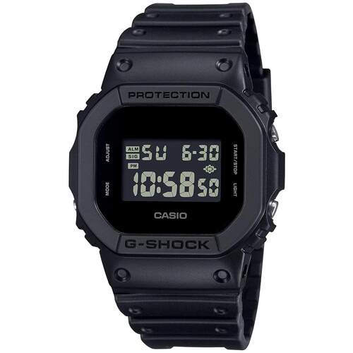 CASIO卡西欧男士G Shock Blackout数字的树脂手表DW 5600UBB 1ER