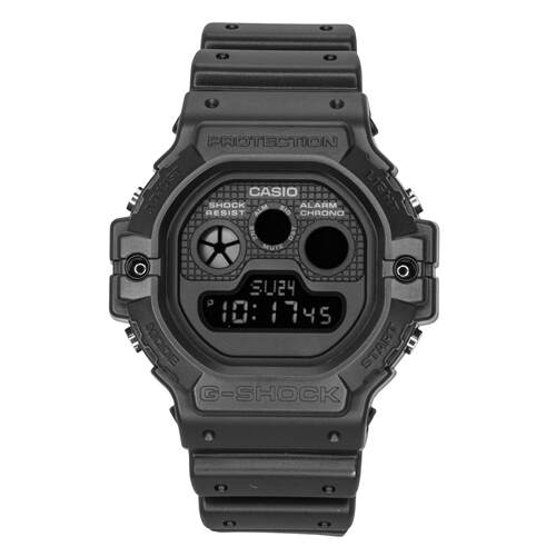 CASIO卡西欧G Shock数字的树脂表带石英DW 5900UBB 1 200M男士