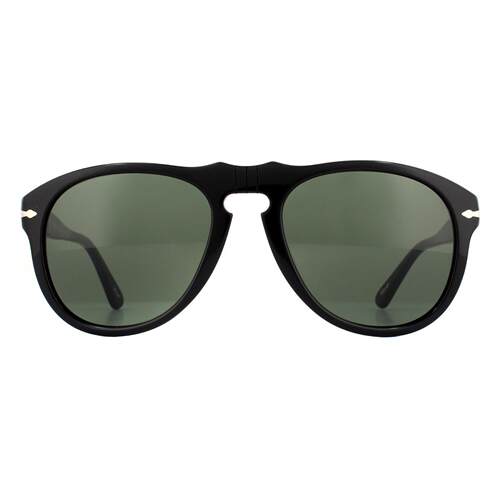 Persol墨镜太阳眼镜0649 95 31黑色绿色Steve McQueen 52mm