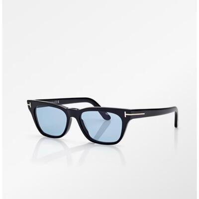 TOMFORD汤姆福特Penn 02墨镜太阳眼镜TF1362 01N黑色蓝色43 16