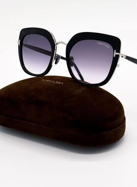 TOMFORD汤姆福特VIRGINIA TF945 05B太阳眼镜墨镜黑灰色女FT0945