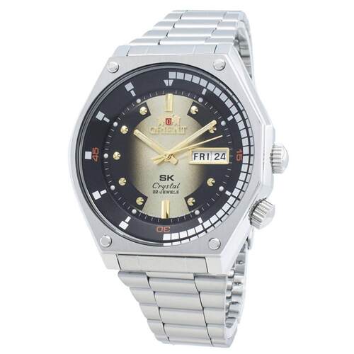 ORIENT东方双狮Revival自动机械22 Jewels米色表盘RA AA0B01G19B