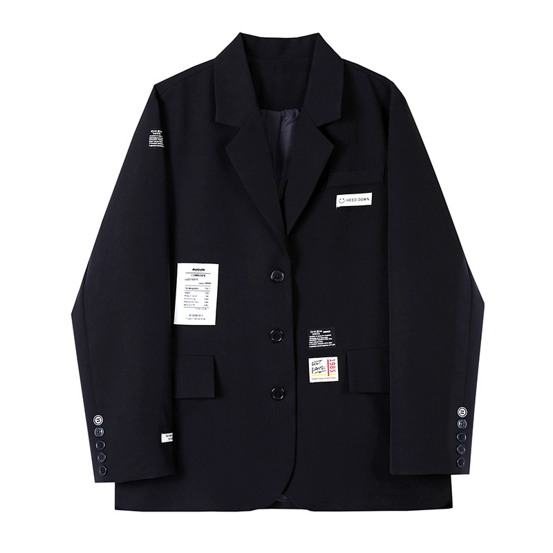 2021ins休闲西服男痞帅炸街小西装帅气外套上衣H1172P128,男装西服套装,星座1114（原A254）