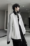 ins风撞色拼接立领卫衣开衫外套宽松运动上衣棒球服潮H1969P125，男装夹克，星座1114（原A254）