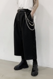 暗黑系个性宽松阔腿裤小众直筒八分裤设计感潮H1023P68，男装休闲裤，星座1114（原A254）