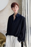 发型师男士韩版小香风网红同款垂感衬衫男装亮片衬衣H1281P65，男装衬衫，星座1114（原A254）