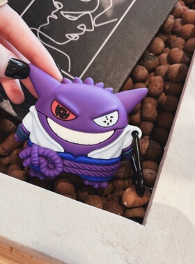 火影佐助耿鬼适用vivotws5保护套iqootws5蓝牙耳机壳vivotws5hifi版保护壳硅胶vivotws4hifi版可爱防摔tws2