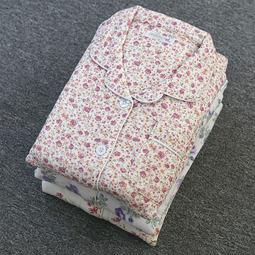 外贸日单秋冬女款睡衣套装长袖长裤针织弹力绒简约休闲印花家居服,女士内衣/男士内衣/家居服,睡衣/家居服套装,淘宝优惠券,粉丝福利购,淘宝优惠卷