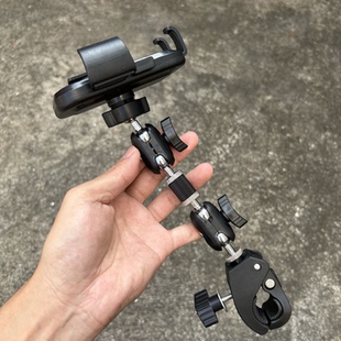 大号钳夹电动车导航支架钓椅手机支架方向盘手机架豌豆夹防震夹