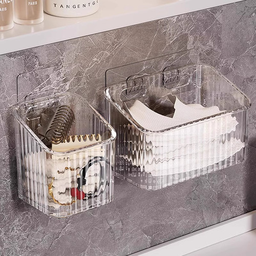洗脸巾收纳盒壁挂置物架