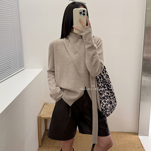 法式懒惰风全羊毛设计感