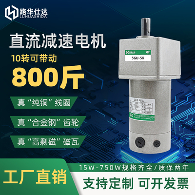 齿轮减速直流电机马达