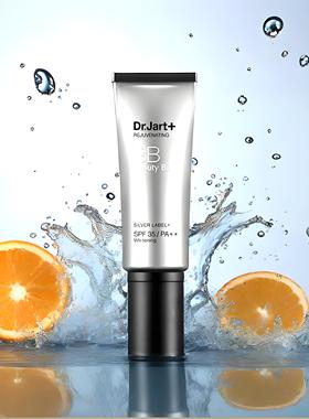 韩国Dr.jart蒂佳婷经典银管银色防晒BB霜高隔离遮瑕粉遮瑕液持妆